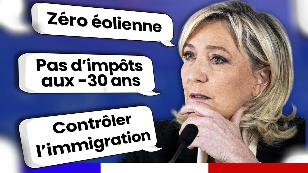 Marine Le Pen : 10 mesures clés de son programme présidentiel 2022