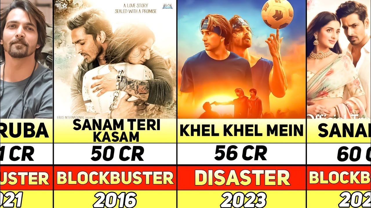 Harshvardhan Rane's Complete Hit & Flop Movie List 🎬 | Sanam Teri Kasam, Taish & More