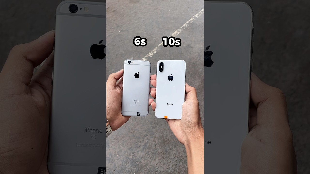 iPhone 6s vs iPhone 10s Camera Zoom Test 📱