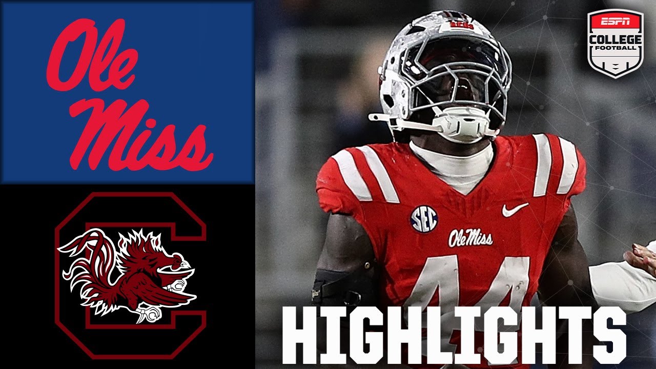Ole Miss Rebels vs. South Carolina Gamecocks | Exciting Full Game Highlights 🏈