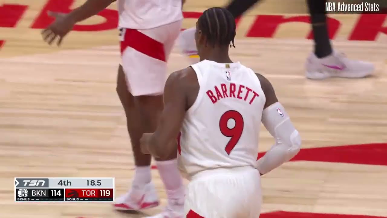 RJ Barrett Shines with 25 Points in Preseason Clash Against Nets 🏀