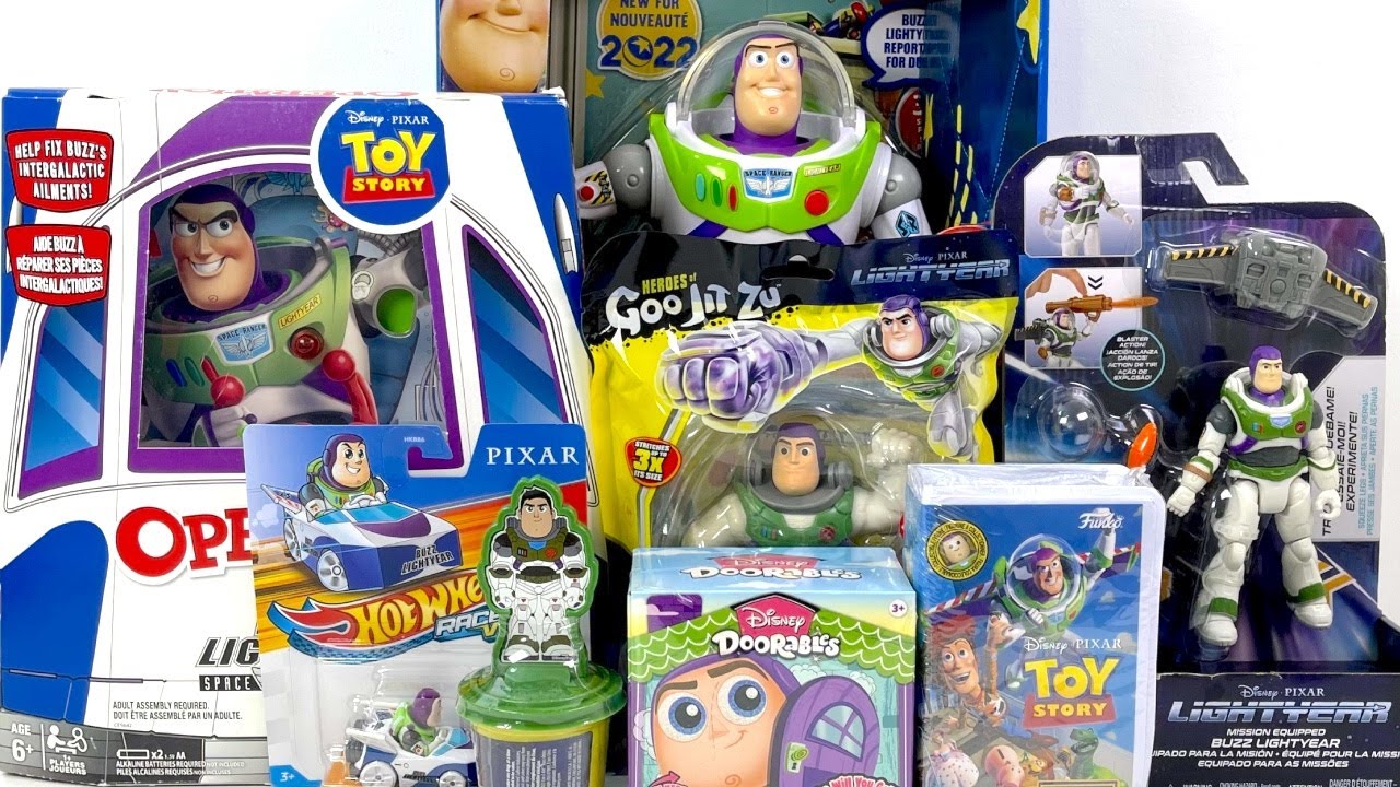 Buzz Lightyear Toy Collection Unboxing & ASMR ๐