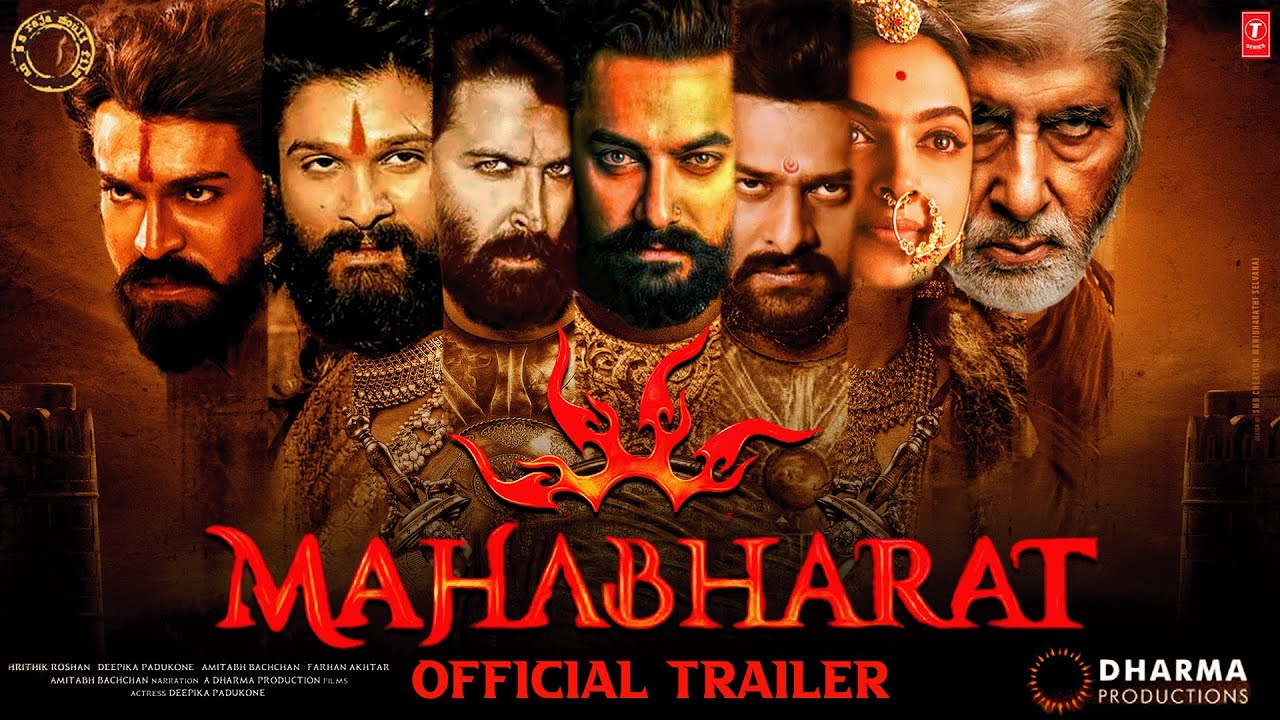 Mahabharat Part 1 Official Trailer | Rajamouli & Stars