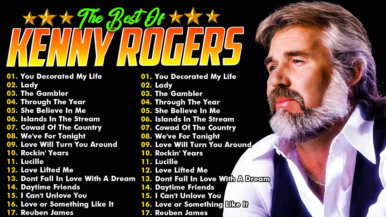 Kenny Rogers Greatest Hits 2025 🎶