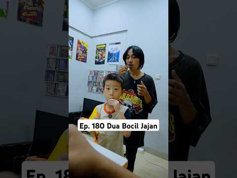 Ep. 180 Dua Bocil Jajan di Warung🏪 #asmr #mukbang #warungjadul #parodi #warungcina