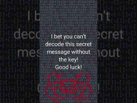 Secret code #5 #cryptanalysis #cryptography #secretcode #shorts