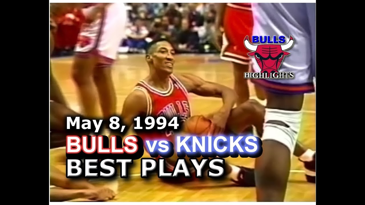 1994 Bulls vs Knicks Game 1 Highlights 🏀