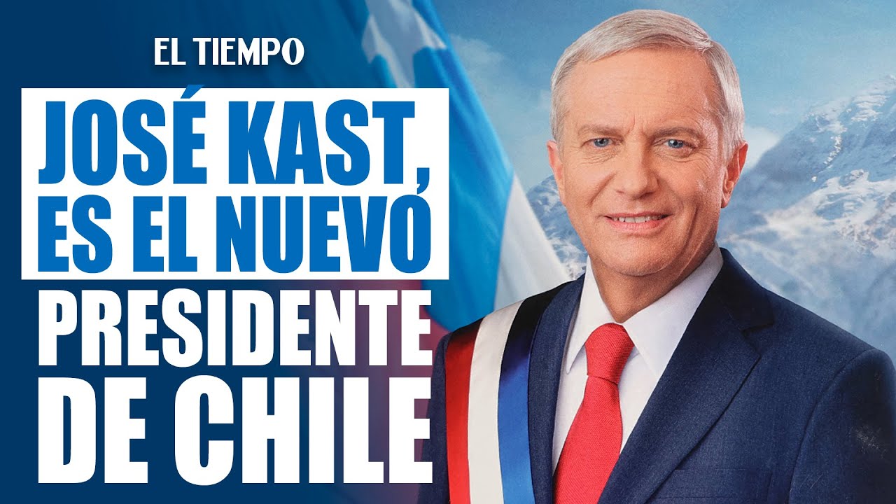 José Antonio Kast gana la presidencia de Chile 🇨🇱