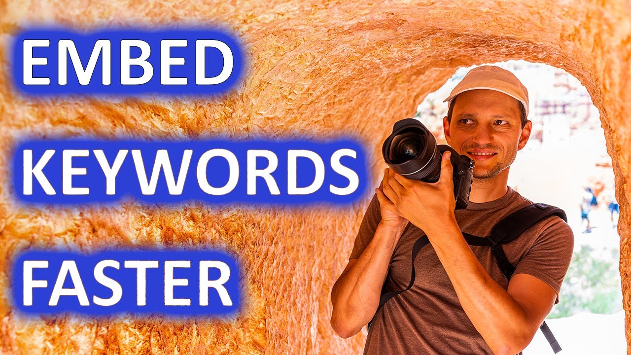 [Windows PC] Embed Keywords and Titles into Stock Photos Using Free Exiftool