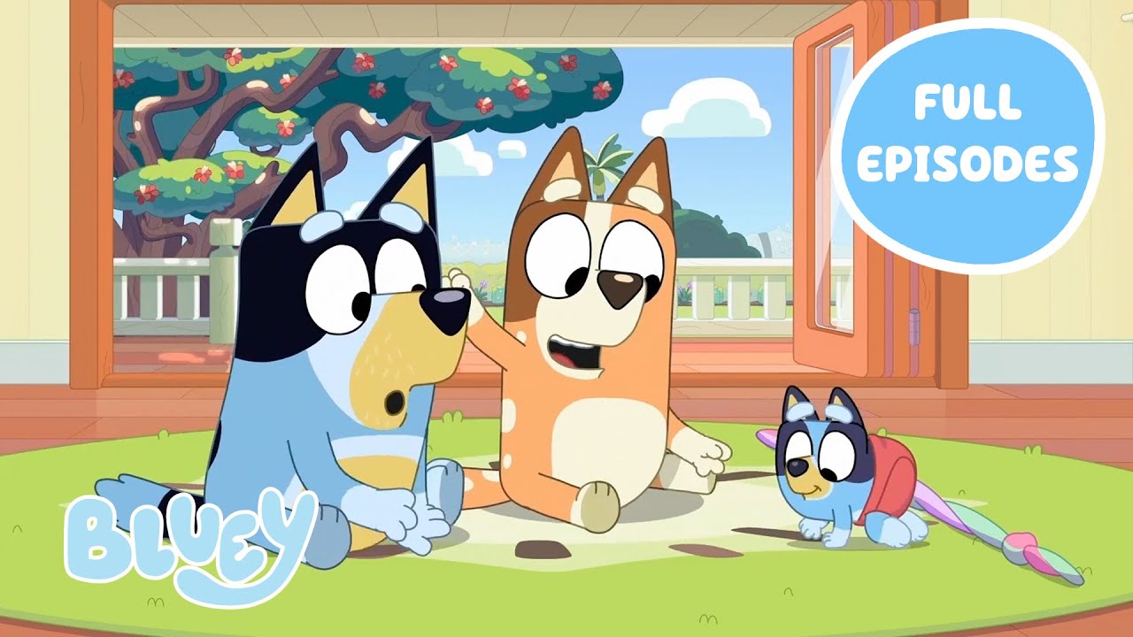 Family Fun Time with Bluey | Full Episodes of the Heeler Family 🐶