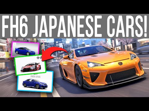 Forza Horizon 6 RARE Japanese Cars That MUST RETURN from Older Horizon Games!