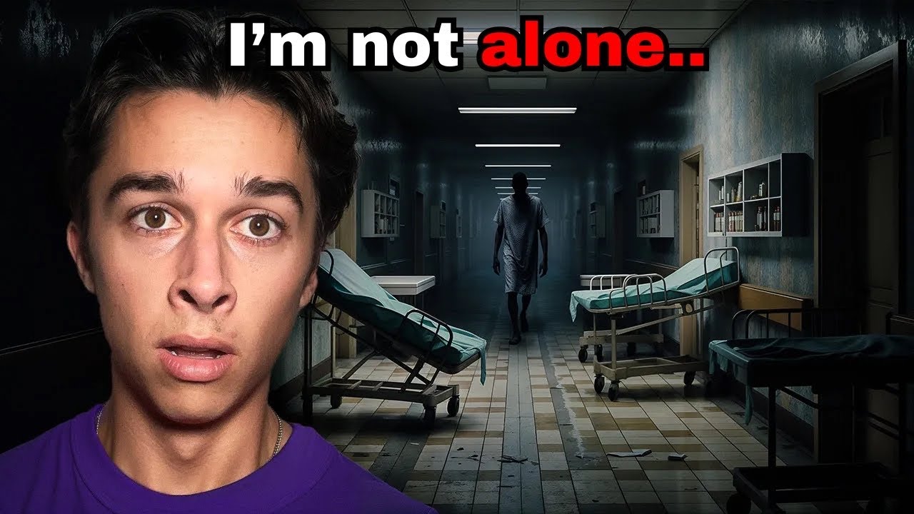 Survived Overnight in Haunted Hospital 👻