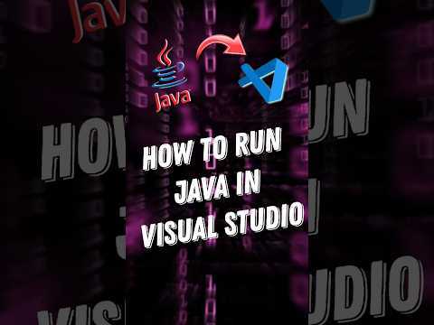 How to Run Java in VS Code in 1 Minute! (Step-by-Step Guide)
