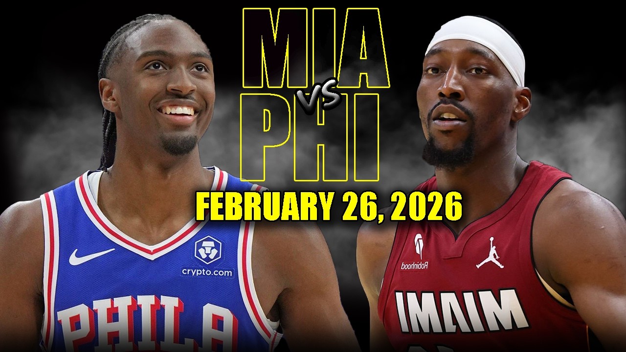 Miami Heat vs Philadelphia 76ers Full Game Highlights – February 26, 2026 | NBA Season