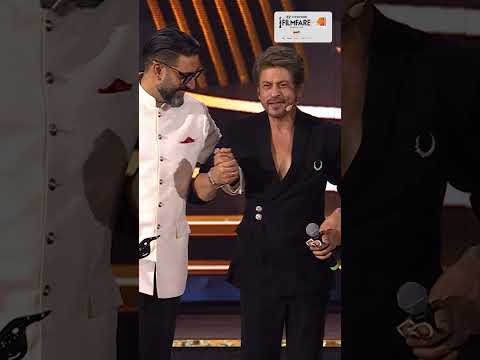 Shah Rukh Khan was all praise for Abhishek Bachchan and Kartik Aaryan at the 70th Filmfare Awards