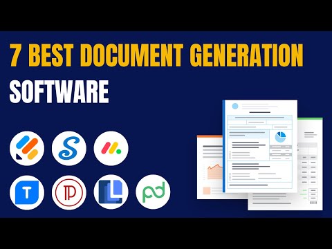 7 Best Document Generation Software Tools 2024 (+Document Automation)