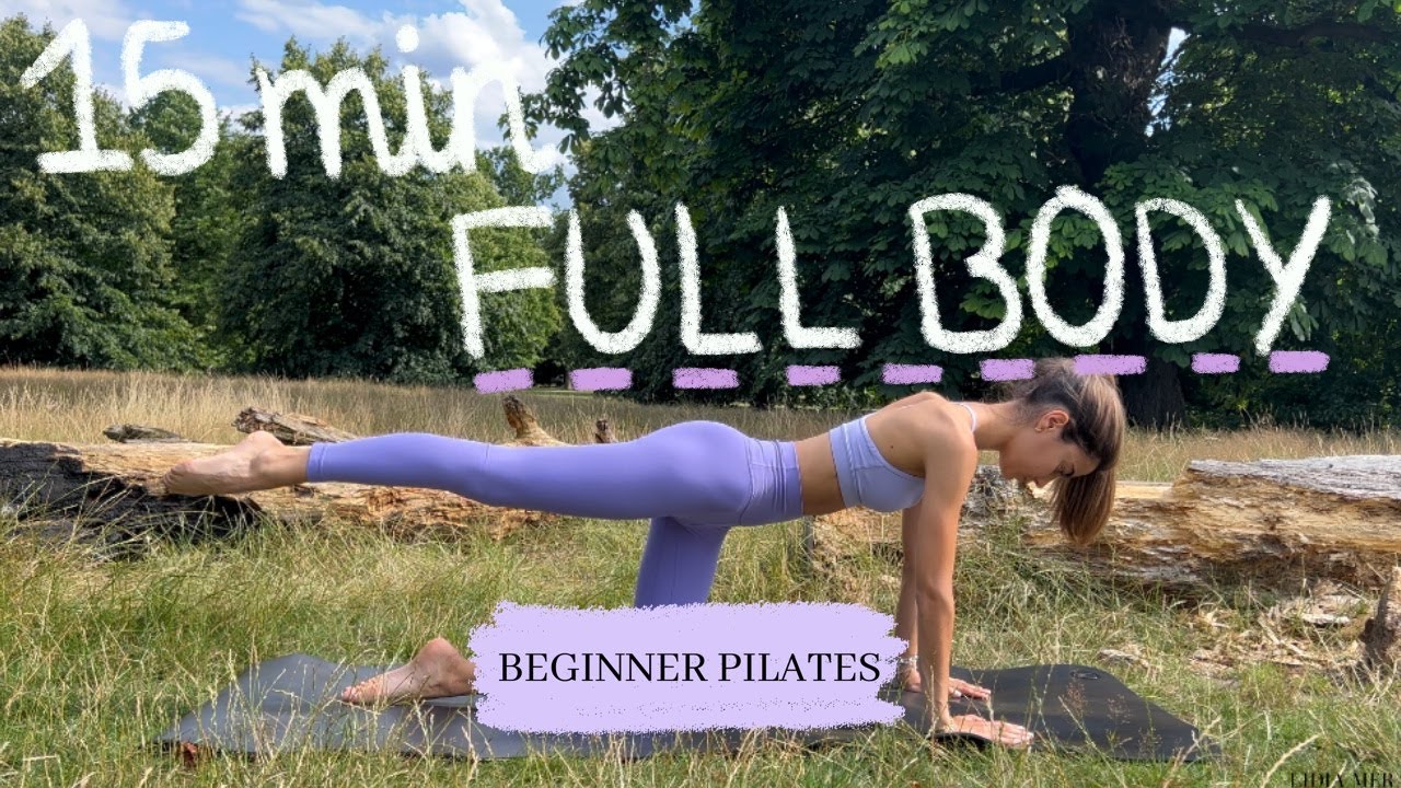 15-Minute Full Body Pilates Workout for Beginners – Tone and Lengthen Without Equipment
