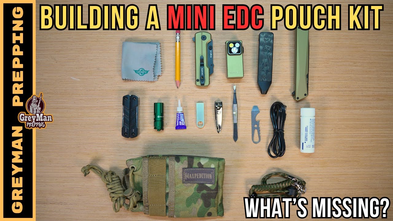 Mini EDC Pocket Kit with Maxpedition Organizer 🧰