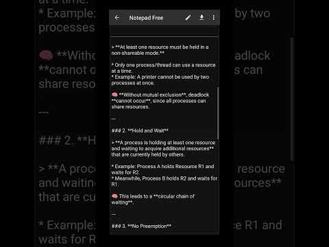 💥 Deadlock Characterization in OS | 4 Necessary Conditions Explained with Examples
