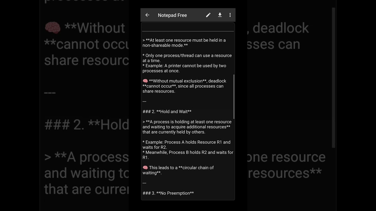 Deadlock Characterization in Operating Systems: 4 Necessary Conditions Explained with Examples