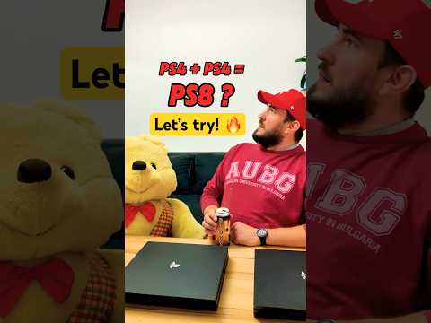 PS4 + PS4 = Surprise 😅