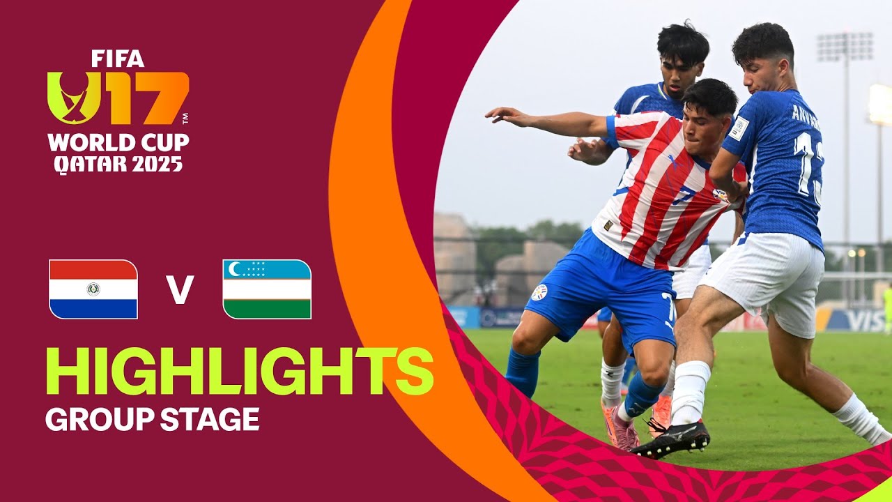 Exciting Paraguay vs Uzbekistan Highlights | FIFA U-17 World Cup Qatar 2025