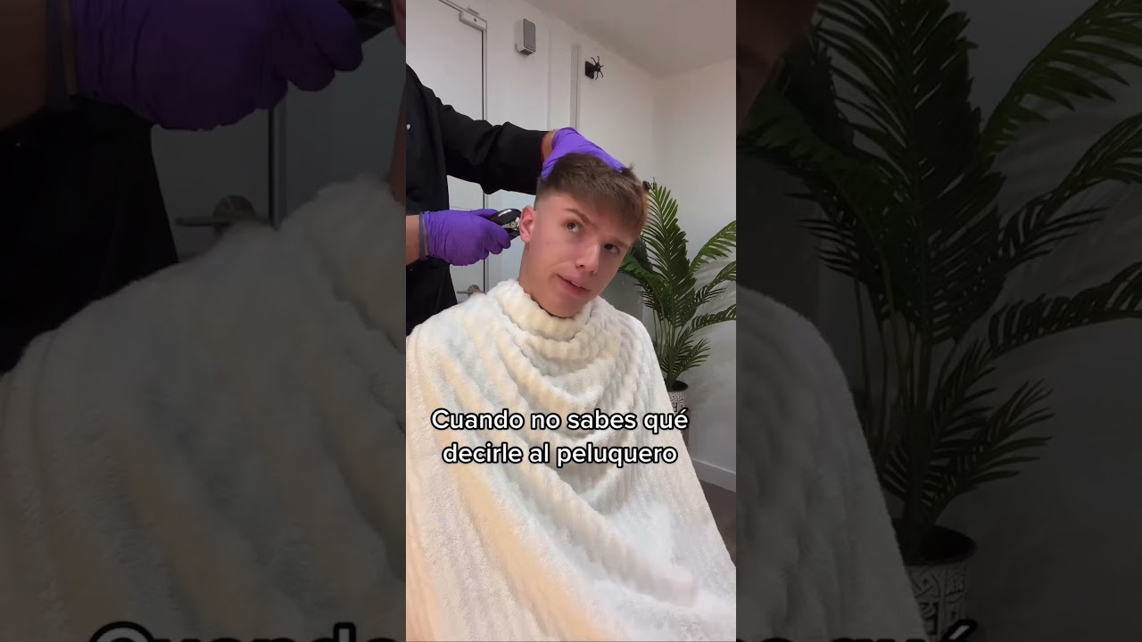 Qué hablar con el peluquero cuando no sabes de qué 😂