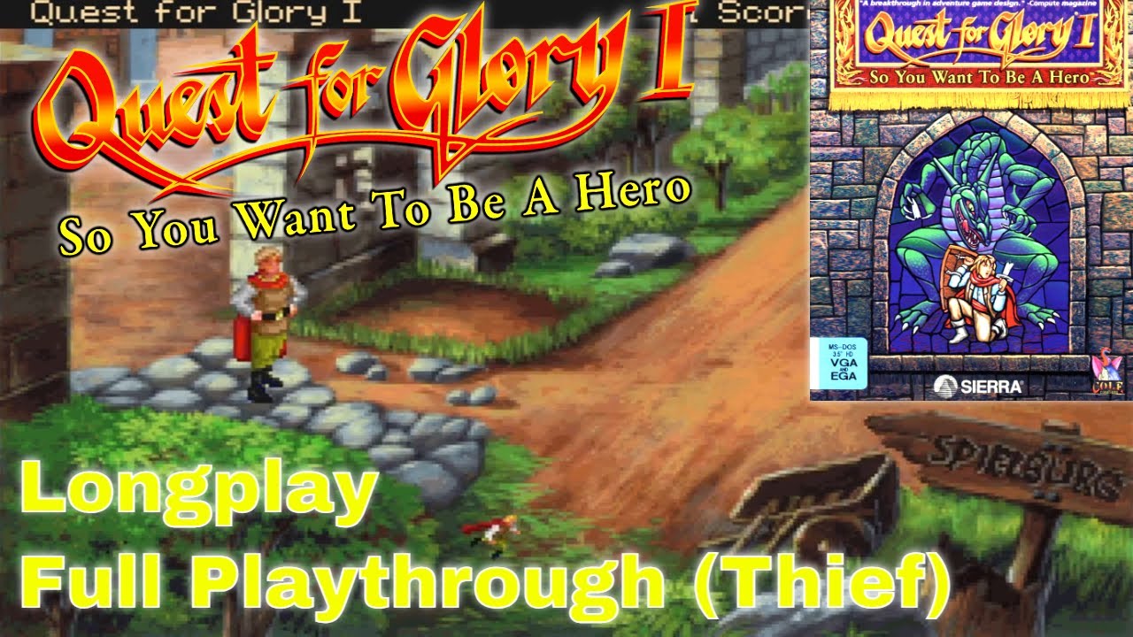 Quest for Glory I: Thief Longplay 🎮