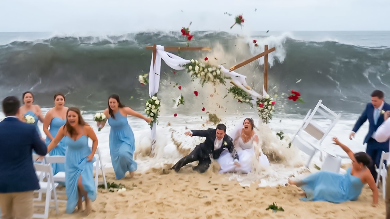 Hilarious Wedding Fails Caught on Camera 🎥