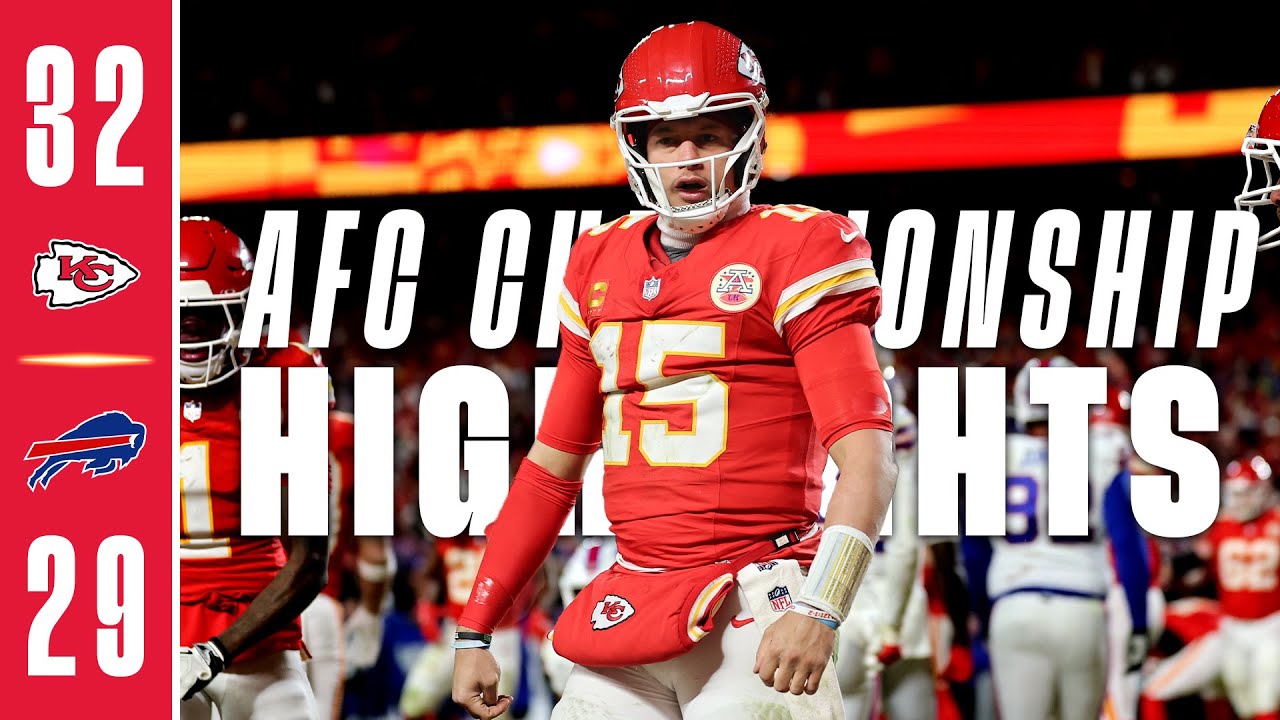 Kansas City Chiefs vs Bills AFC Championship Highlights π | 2024 NFL Playoffs
