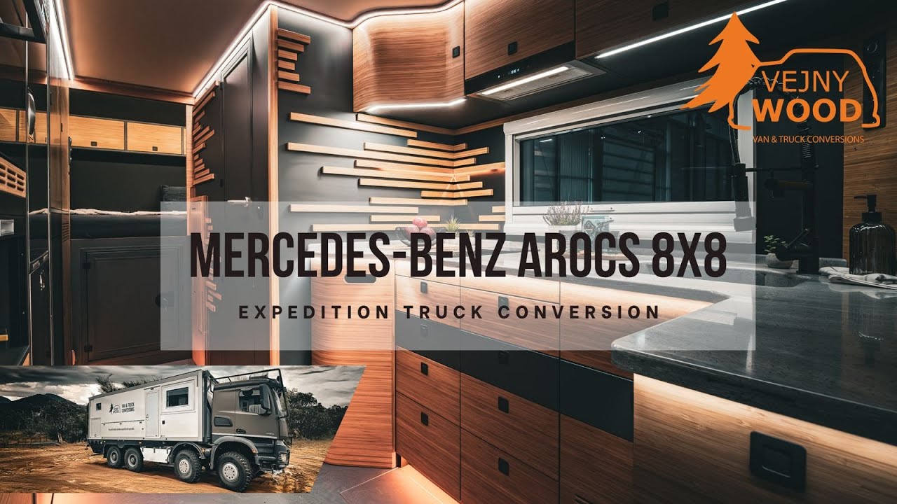 Mercedes AROCS 8x8: Luxusní expediční truck 🚚