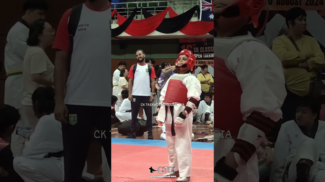 Shivansh Bogle Wins Gold Medal at 2024 International Taekwondo Championship