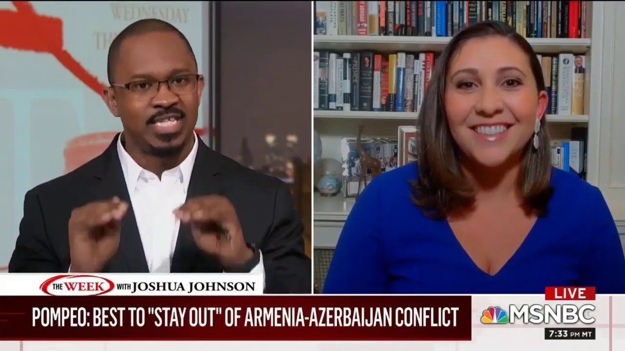 MSNBC's Joshua Johnson Discusses Azerbaijan/Turkey Attack on Armenia 🇦🇲