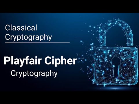 Playfair Cipher explained? playfair encryption decryption? what is playfair Cipher in Hindi Urdu?