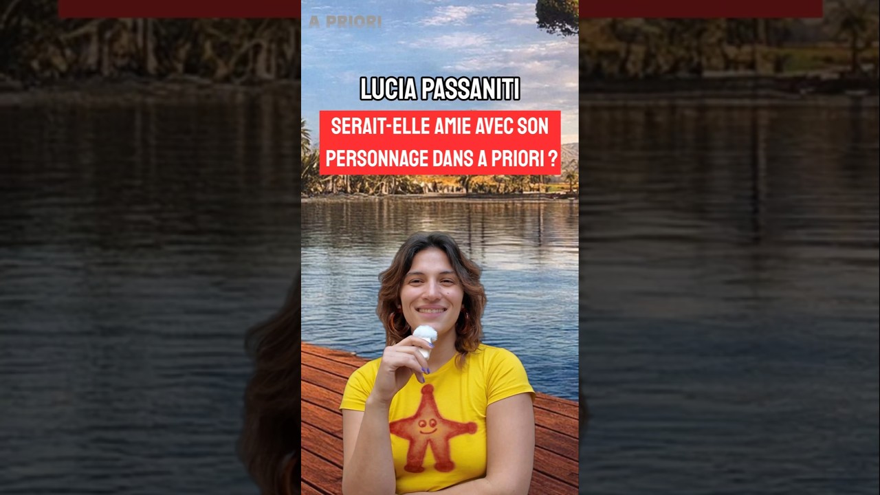 Interview Lucia Passaniti : les différences entre elle et Iris son personnage dans la série À PRIORI