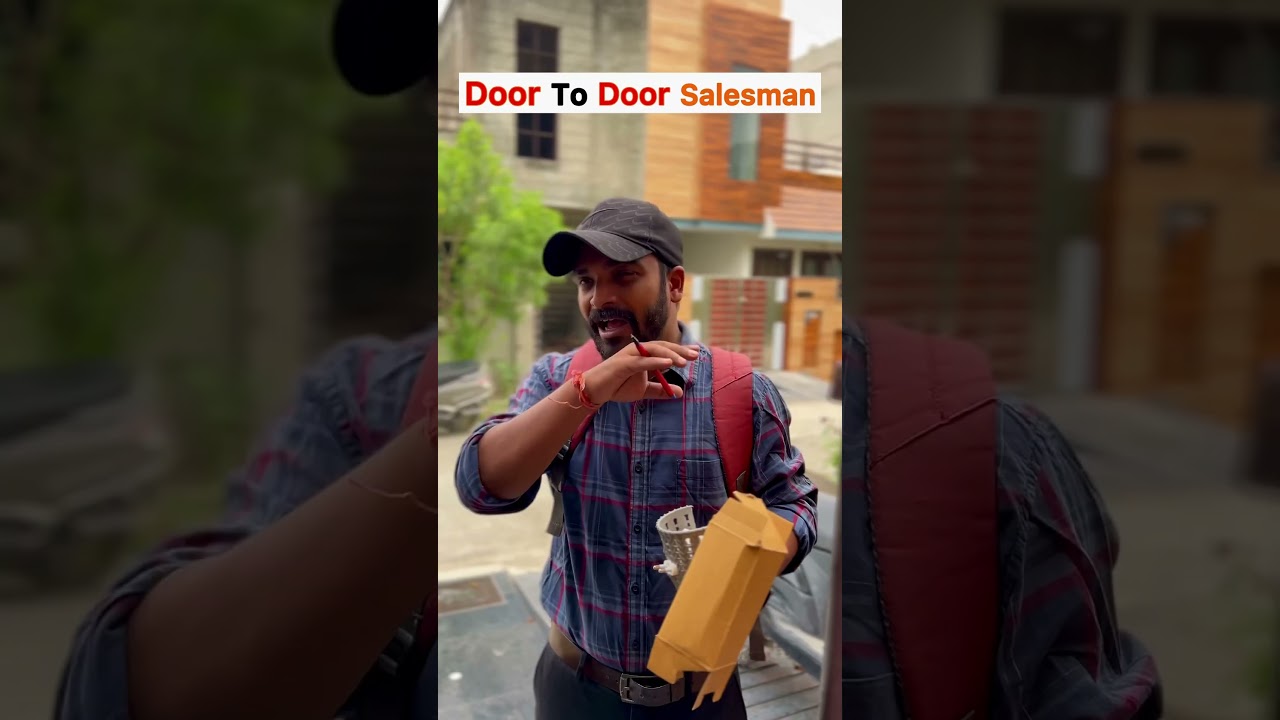 Door-to-Door Salesman's Viral Encounter πͺ