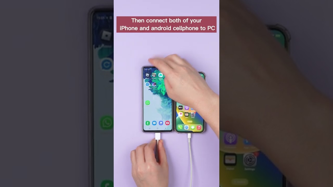 Transfer WhatsApp Data from Android to iPhone π±
