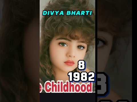 DIVYA BHARTI Life journey evolution (1974-1993) | Divya bharti unreleased movies #divyabharti #old