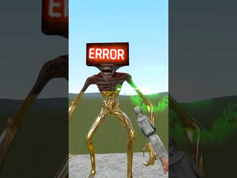 EVOLUTION OF ERROR HEAD INTO GOLDEN in Garry's Mod