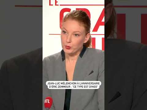 Jean-Luc Mélenchon raconte l’anniversaire d’Éric Zemmour