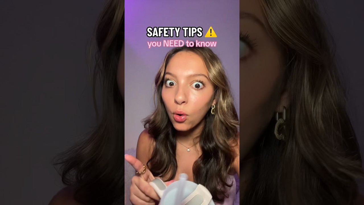 PERSONAL SAFETY TIPS EVERY GIRL NEEDS TO KNOW ⚠️ #girls #relatable #advice