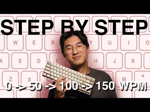 How To Type Faster (Tips for every stage 0 - 50 - 100 - 150 WPM)