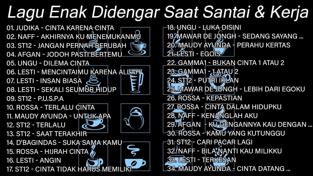 Lagu Pop Indonesia Terbaru & Terpopuler 2024 🎶