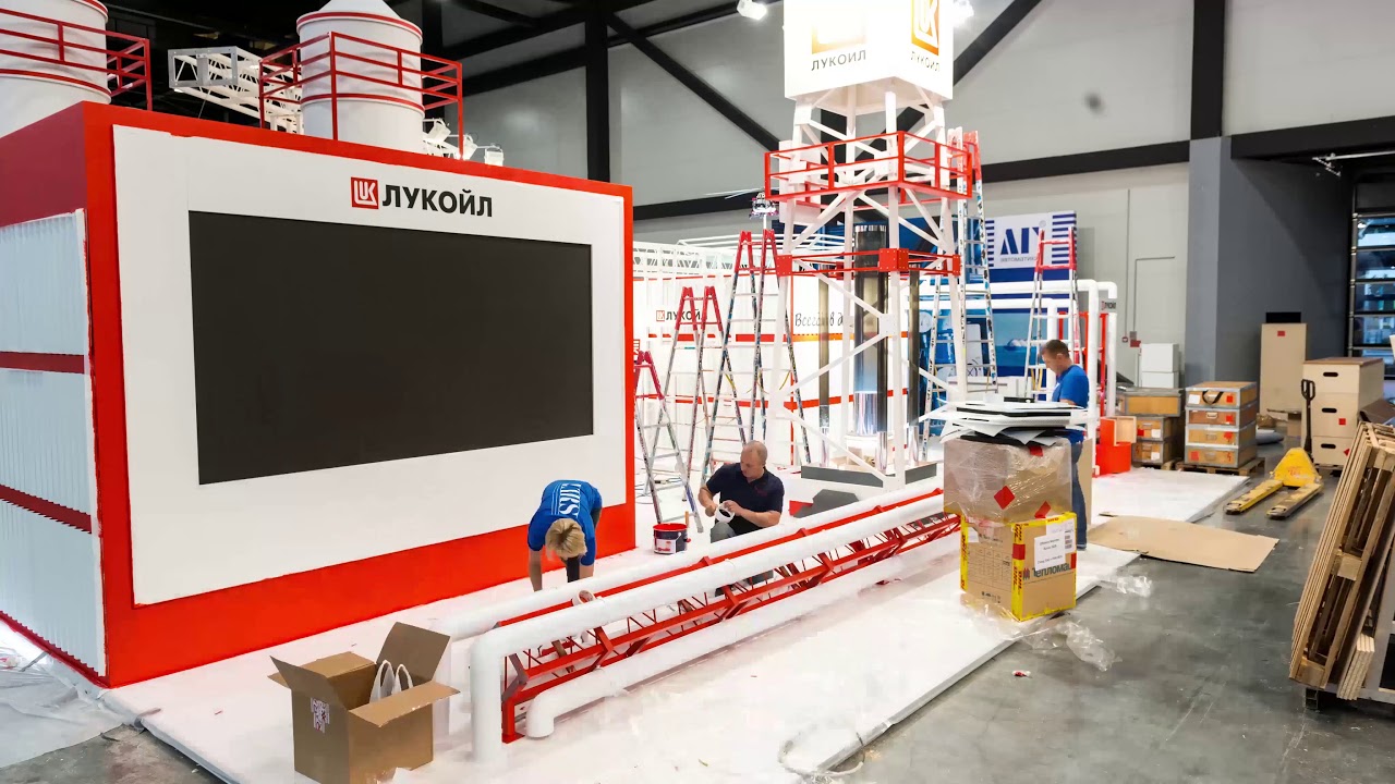 TimeLapse ПАО 'ЛУКОЙЛ' на Vars Expo 2018