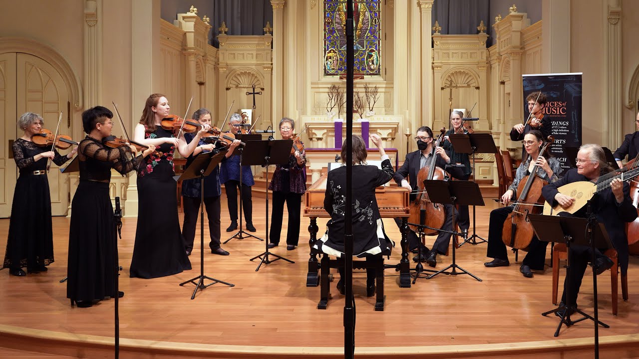 Vivaldi Concerto in G Major "Alla Rustica" RV 151 complete. Voices of Music, original instruments 8K