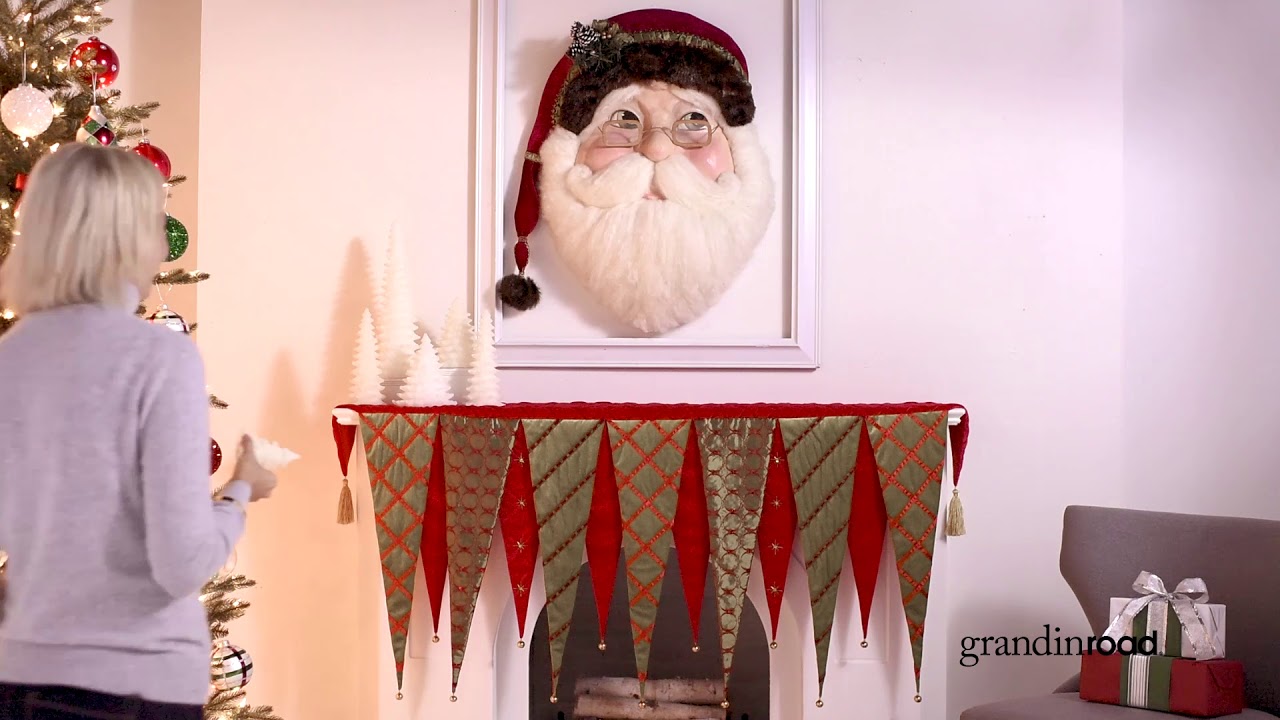 Deck Out a Fun & Festive Christmas Mantel | Grandin Road