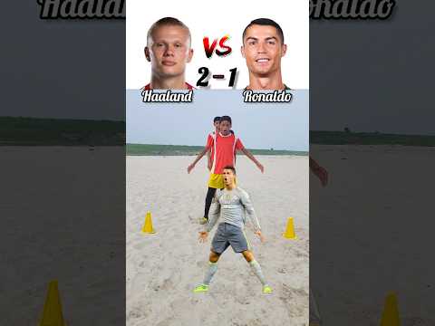 Ronaldo vs Haaland fans 🤔 #shorts #football #ronaldo #haaland #youtube #fans #trending #viral #yt
