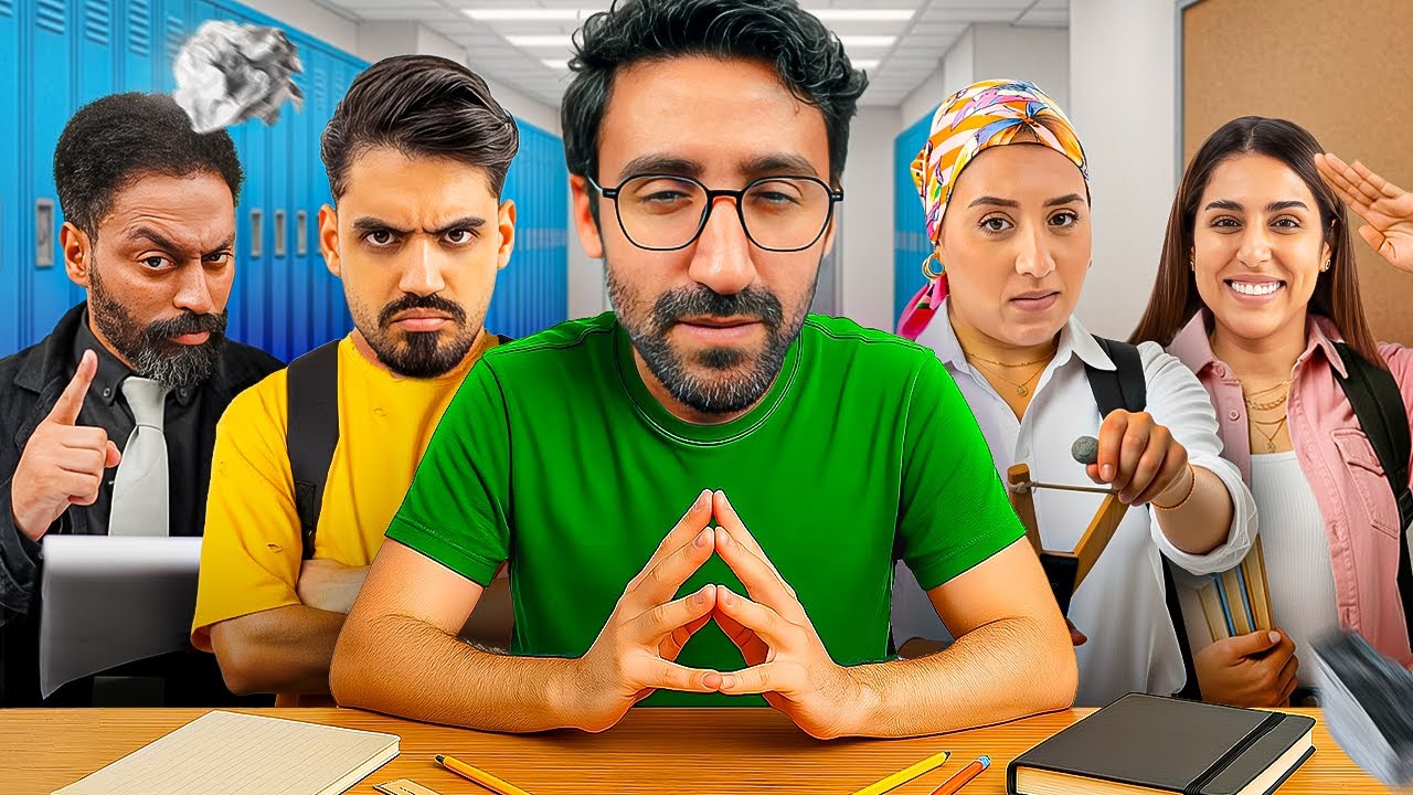 مدرسة زمان: رحلة عبر ذكريات الدراسة مع ضيوف وفريق ممتع 🎒