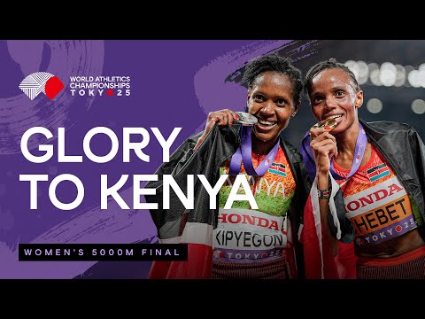 Beatrice Chebet wins double gold after 14:54.36 5000m | World Athletics Championships Tokyo 25