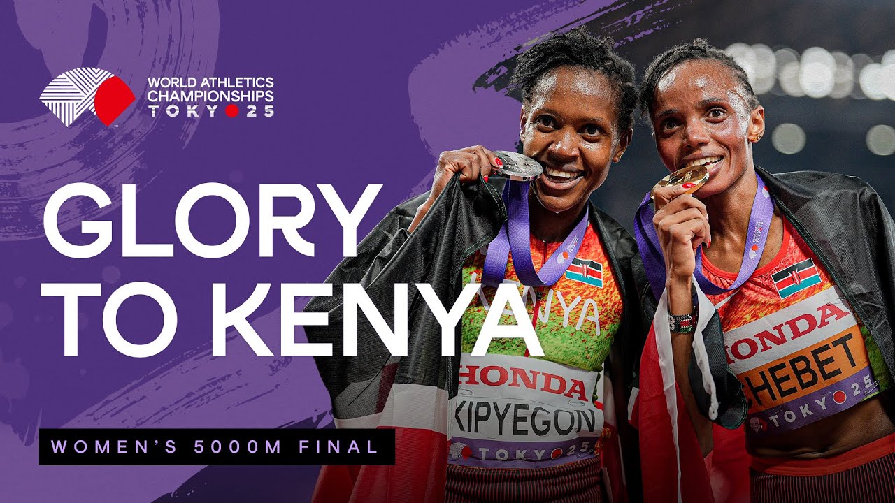 Beatrice Chebet Secures Double Gold at Tokyo 2023 🥇🥇